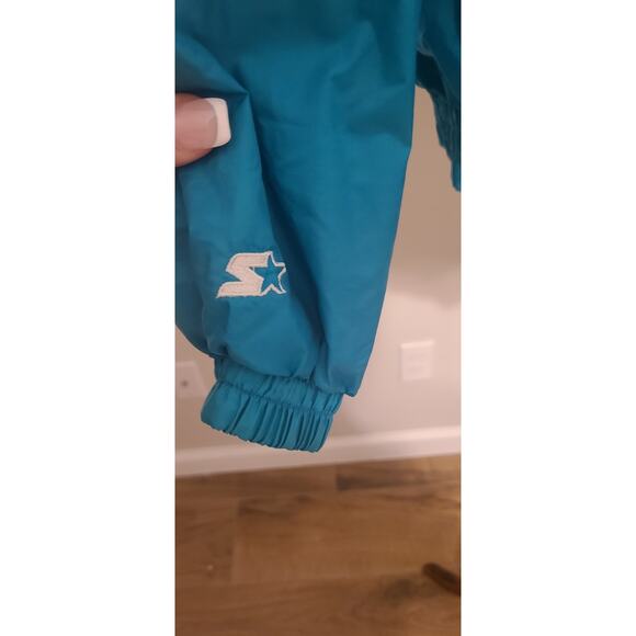 Vintage 90s Starter Florida Marlins Full Zip Hooded Windbreaker Jacket VTG Retro - Picture 10 of 10